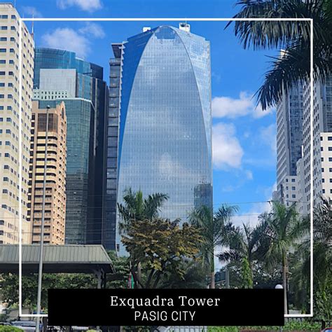 exquadra tower|New Office Spaces for Lease in Exquadra Tower, Pasig City.